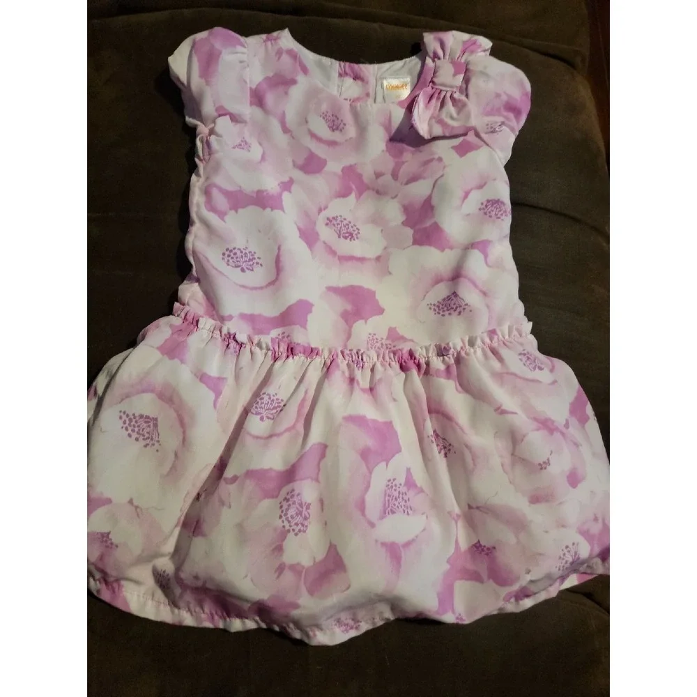 Gymboree center stage‎ floral dress size 2t spring